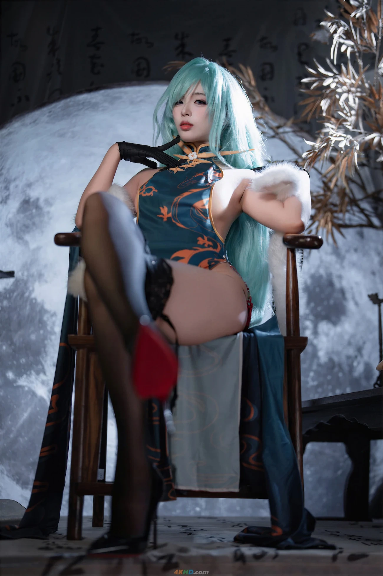 XuanXiaoXueJie - BiLanHangXian MoSiKe QiPao — photo 4