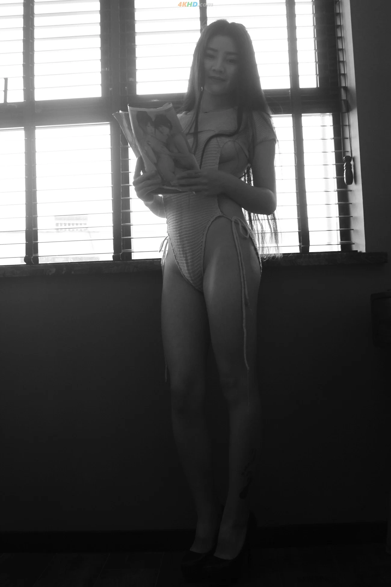 [Private Photoshoot] Cici - GaoTiaoZhangTuiNuShen FenNenTeXie QuanChiDuSiPai — photo 25