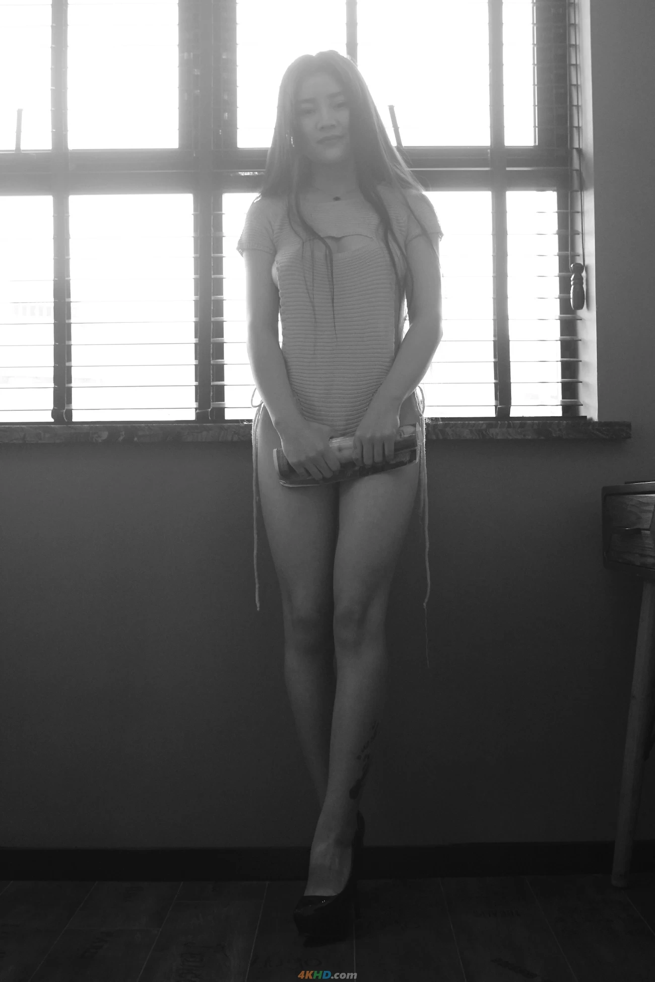 [Private Photoshoot] Cici - GaoTiaoZhangTuiNuShen FenNenTeXie QuanChiDuSiPai — photo 30