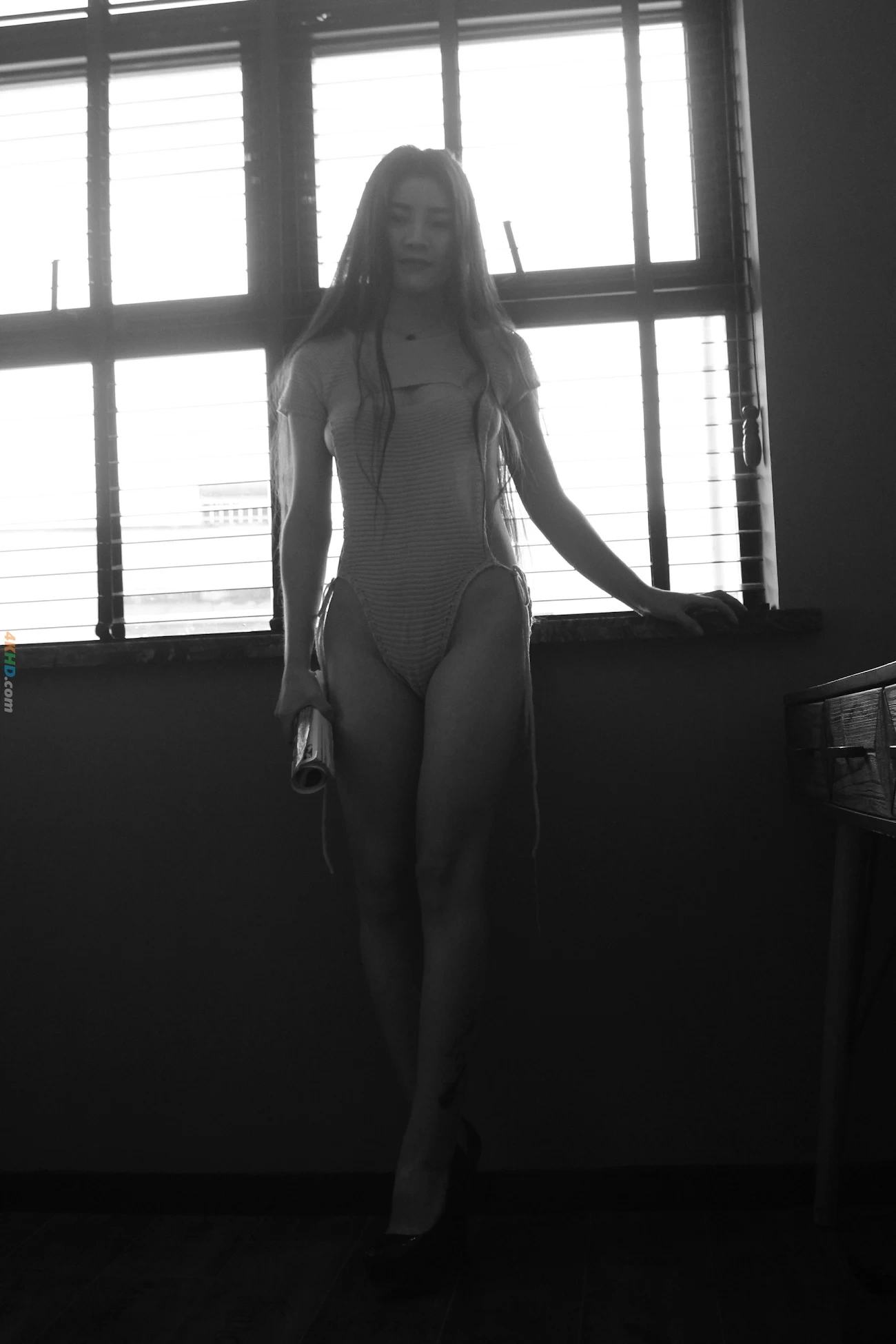[Private Photoshoot] Cici - GaoTiaoZhangTuiNuShen FenNenTeXie QuanChiDuSiPai — photo 31