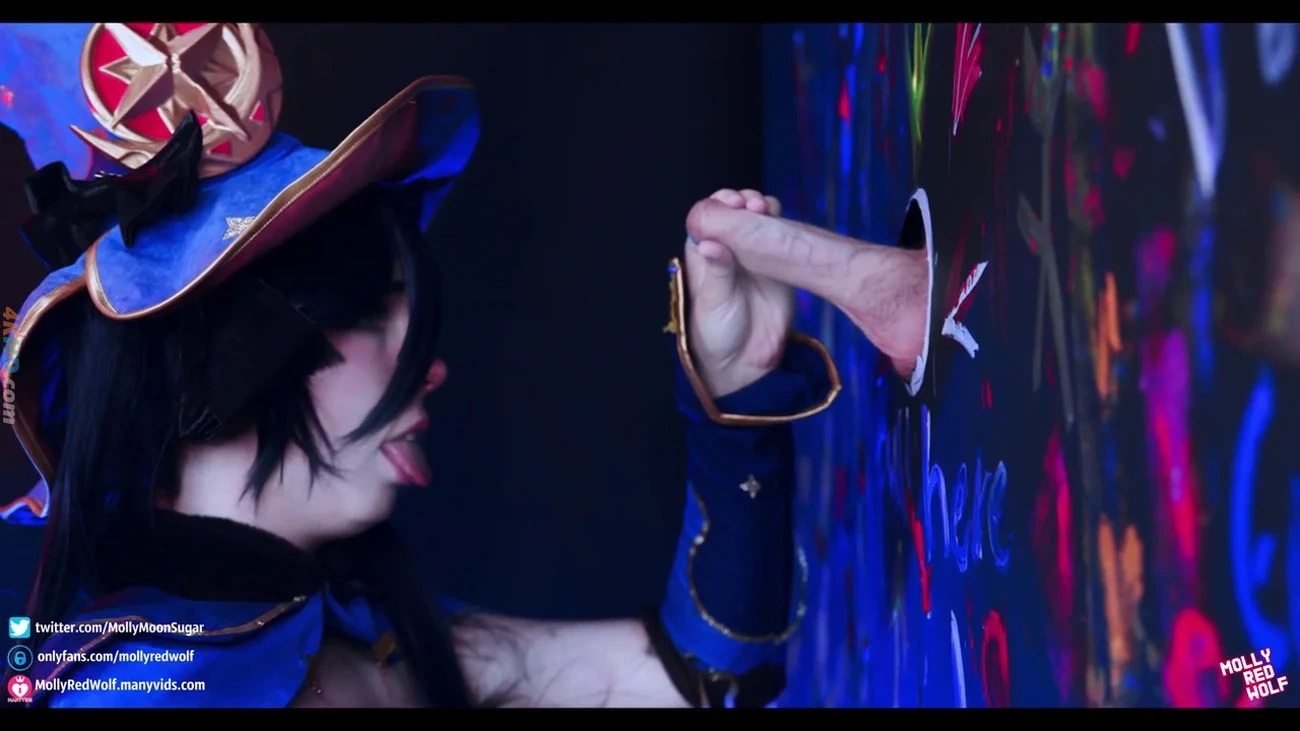 MollyRedWolf - Mona (Genshin Impact) (Video) — photo 2