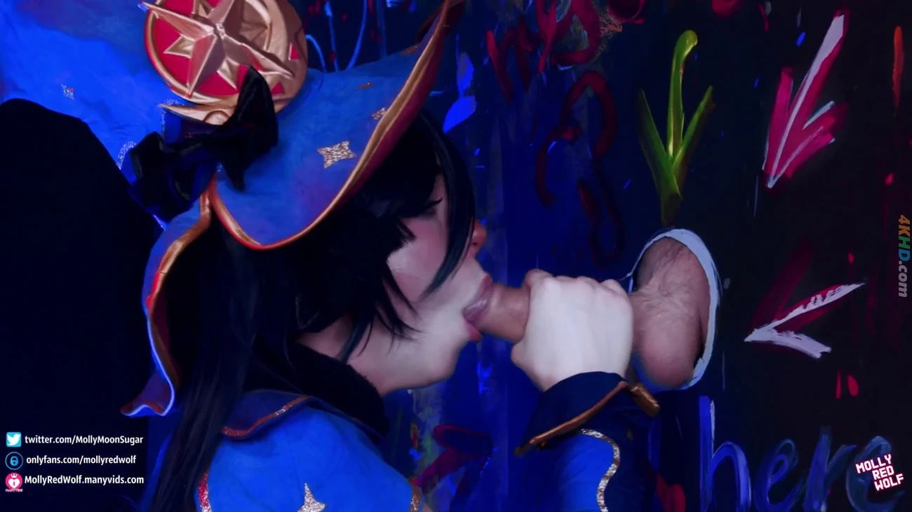 MollyRedWolf - Mona (Genshin Impact) (Video) — photo 6