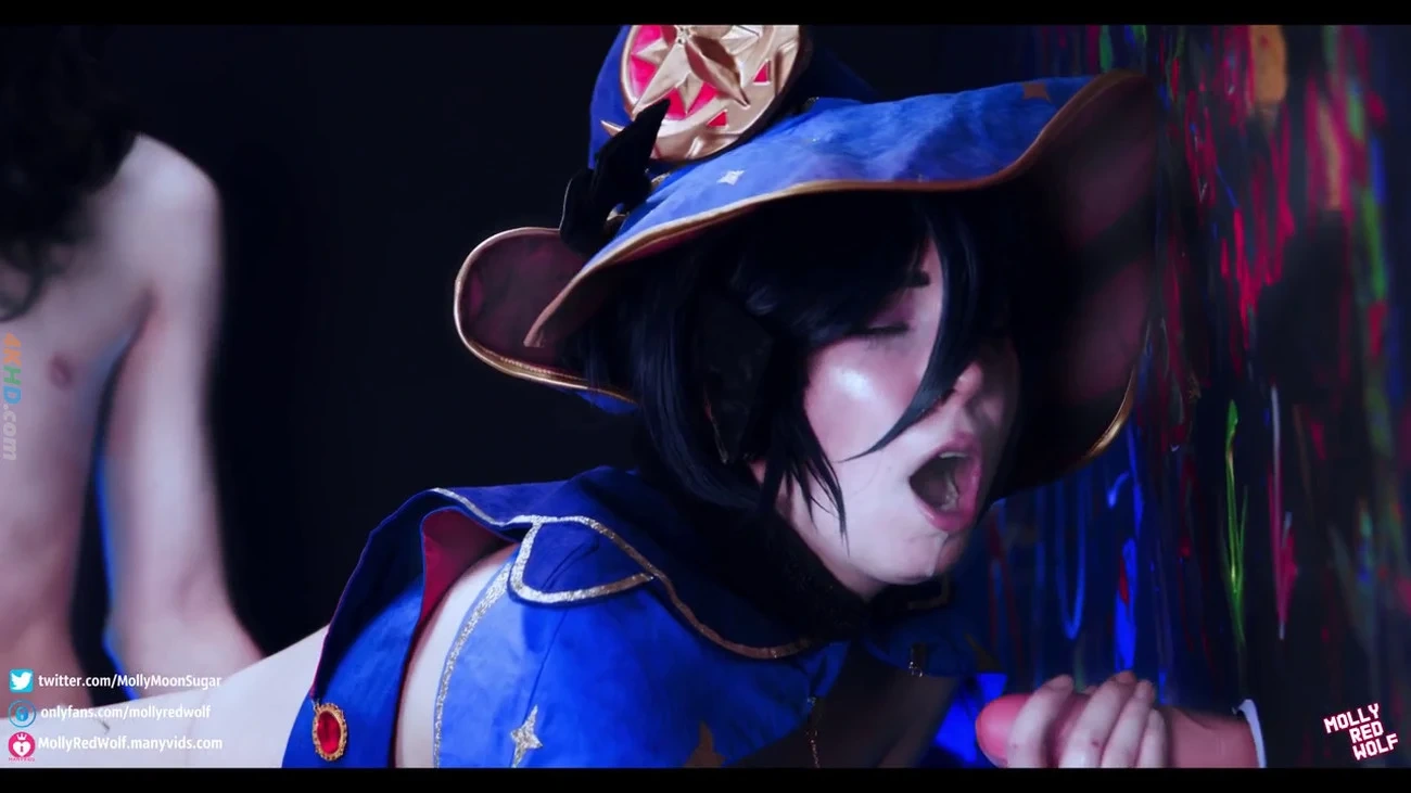 MollyRedWolf - Mona (Genshin Impact) (Video) — photo 11