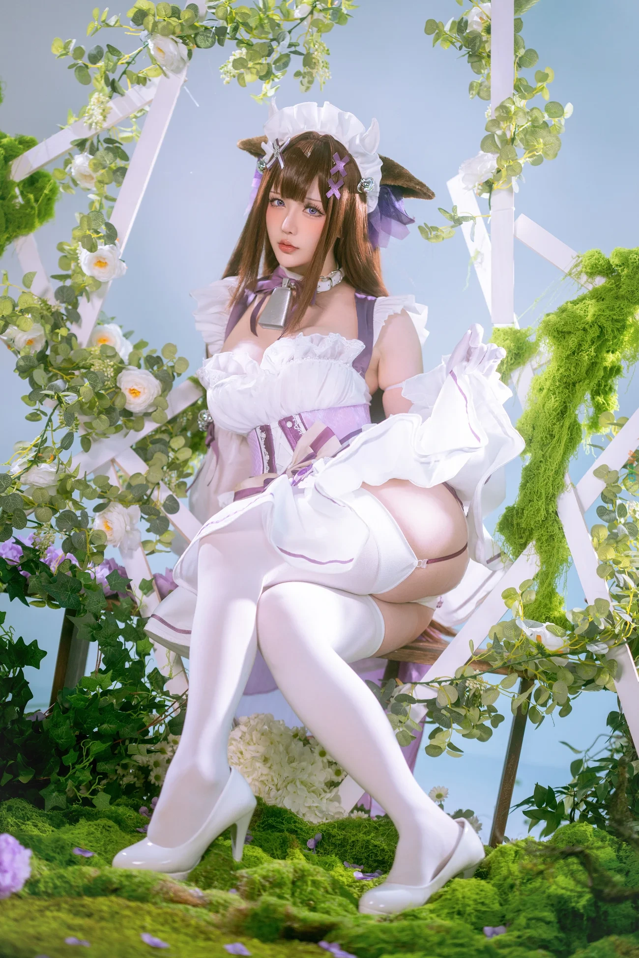 (Cosplay) [XingZhiChiChiHoshilily] 25Nian12YueJiHuaD BiLanHangXian JianYe — photo 6