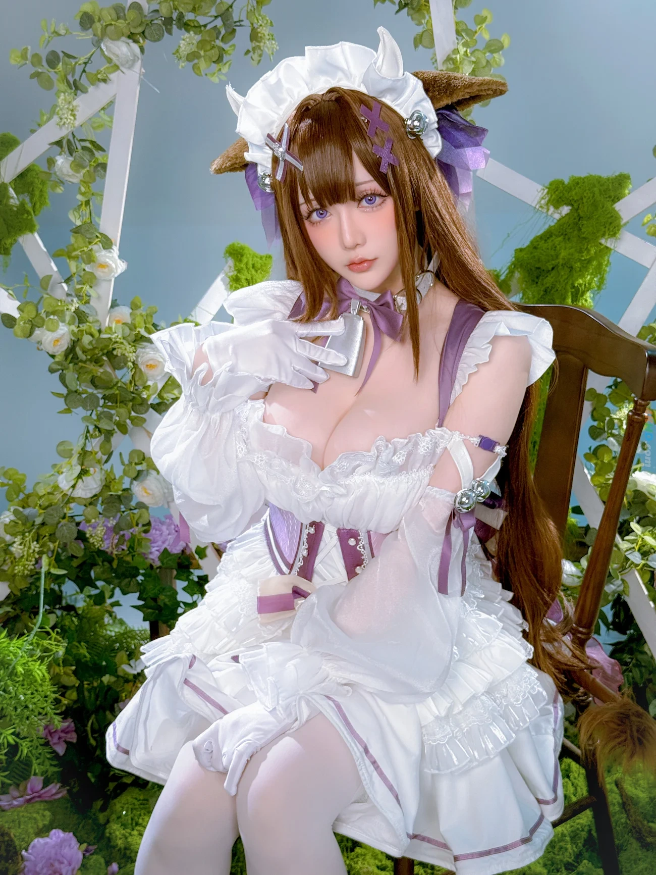 (Cosplay) [XingZhiChiChiHoshilily] 25Nian12YueJiHuaD BiLanHangXian JianYe — photo 42