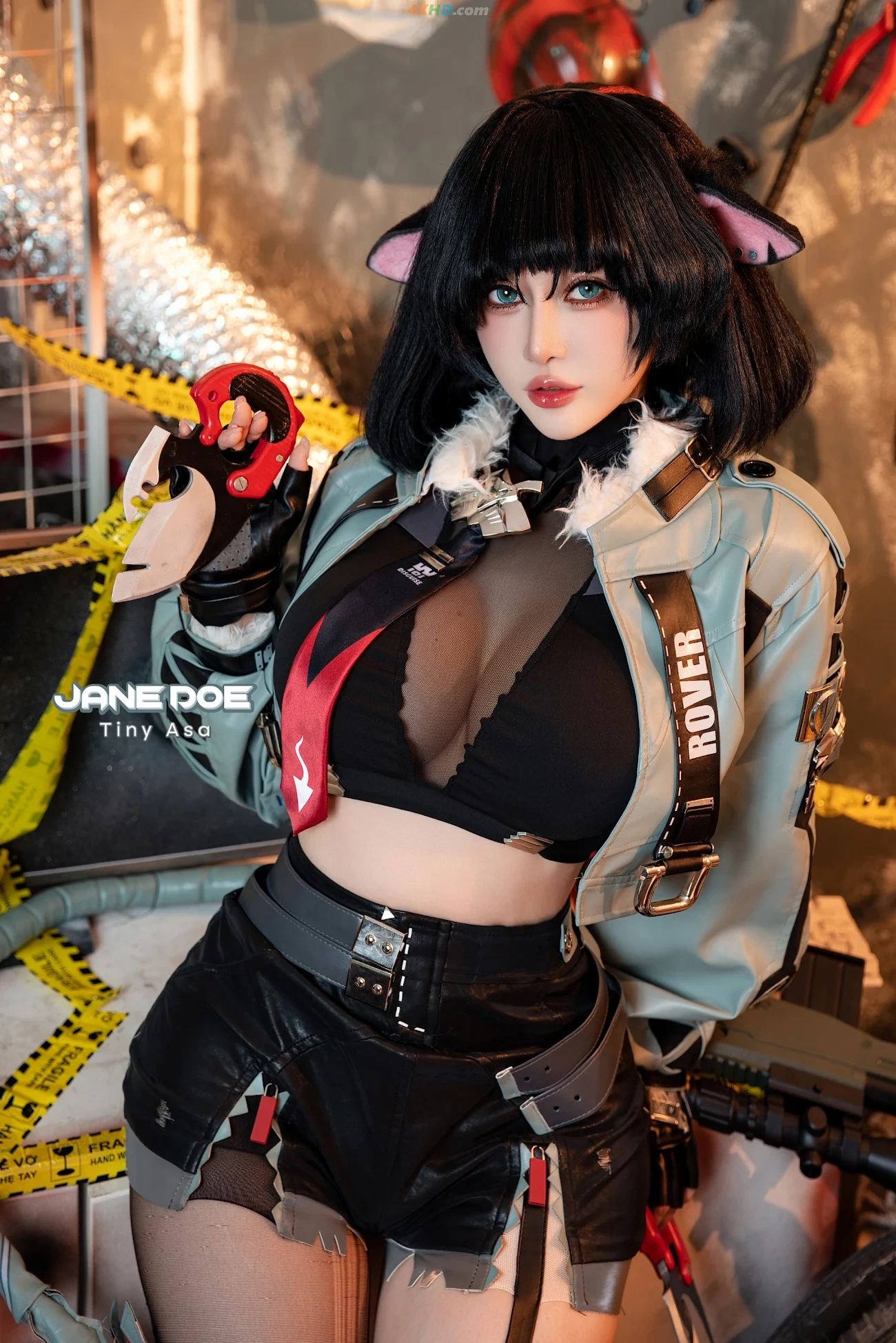 Tiny Asa cosplay Jane Doe Zenless Zone Zero — photo 5