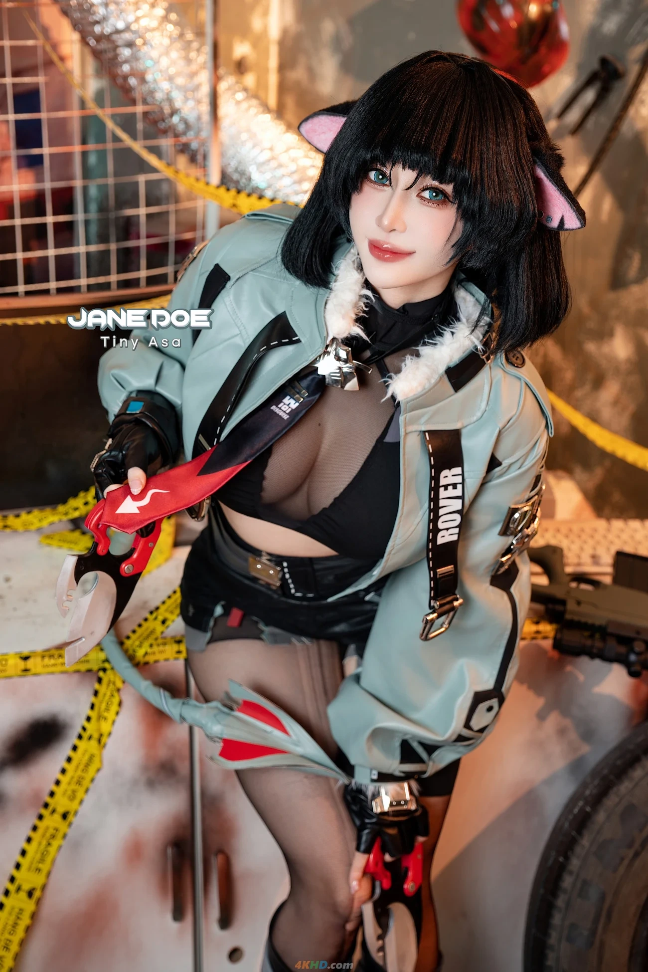 Tiny Asa cosplay Jane Doe Zenless Zone Zero — photo 7