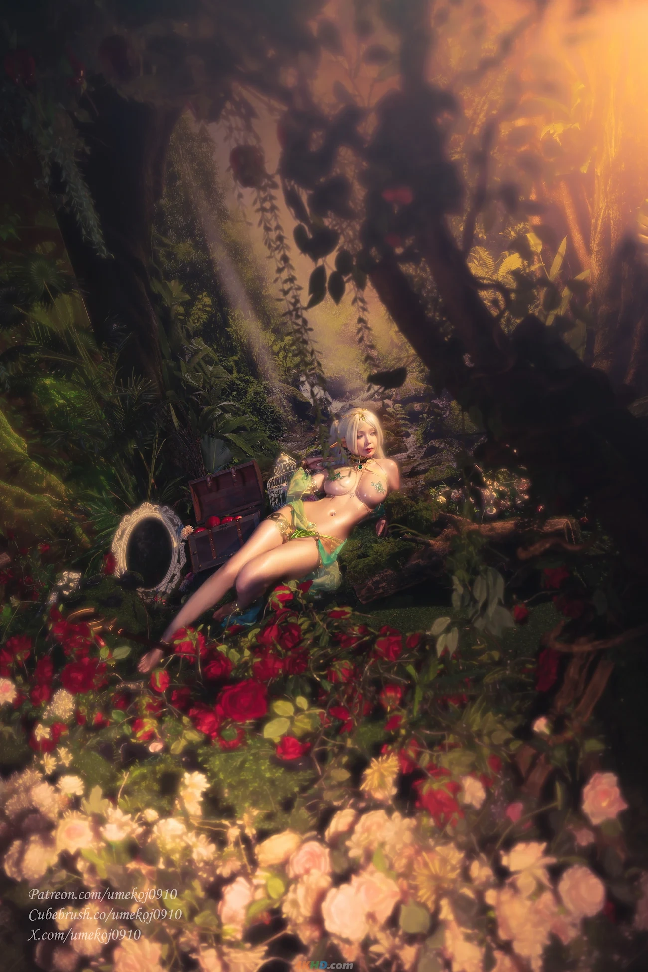 Umeko J - Frieren x Rukkhadevata outfit[Frieren Beyond Journey's End] — photo 39