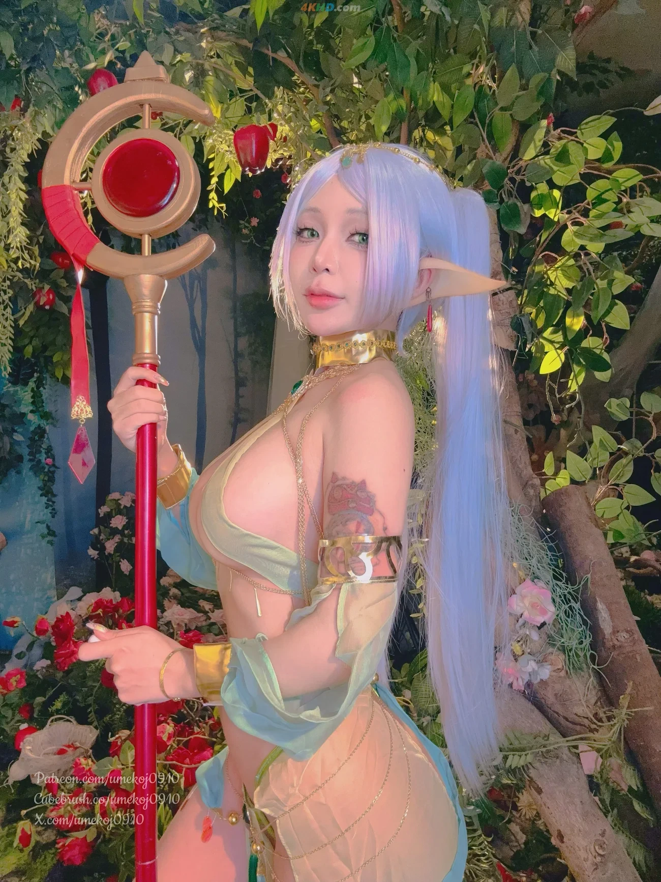 Umeko J - Frieren x Rukkhadevata outfit[Frieren Beyond Journey's End] — photo 70
