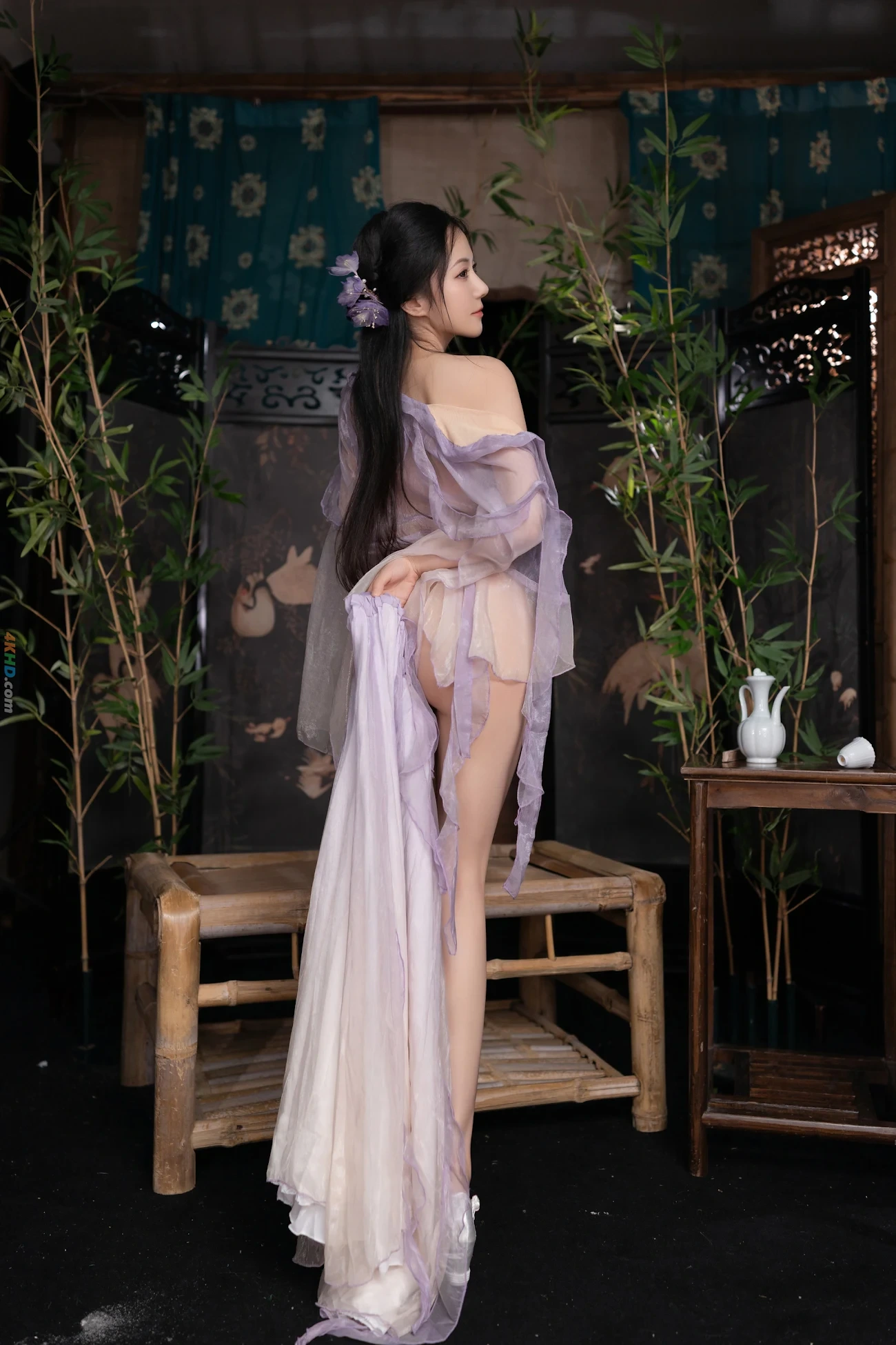 [NeiGouWuShuiYin] YuZiJiangFish - XiuRenWangMoTe HuDie — photo 3