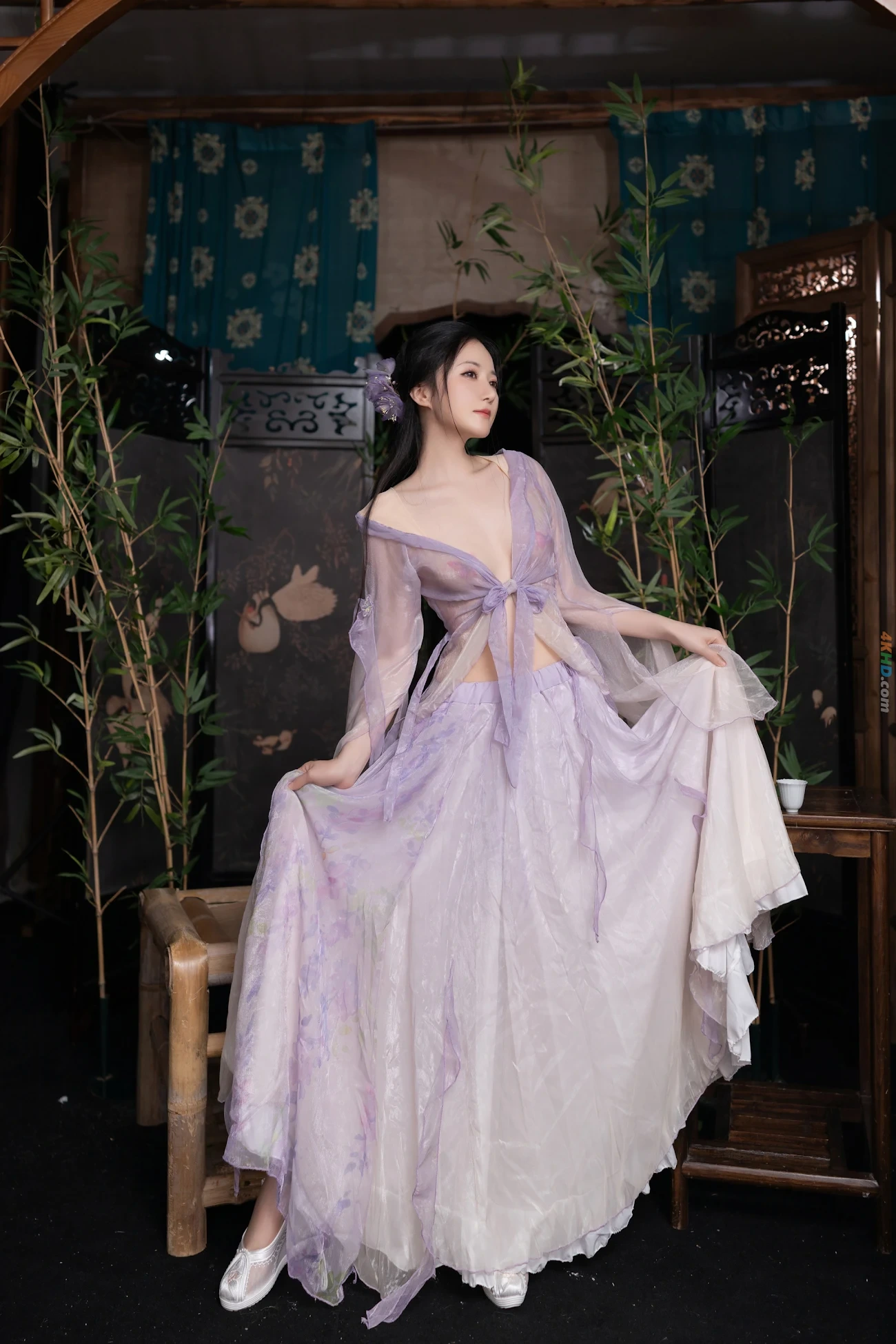 [NeiGouWuShuiYin] YuZiJiangFish - XiuRenWangMoTe HuDie — photo 12