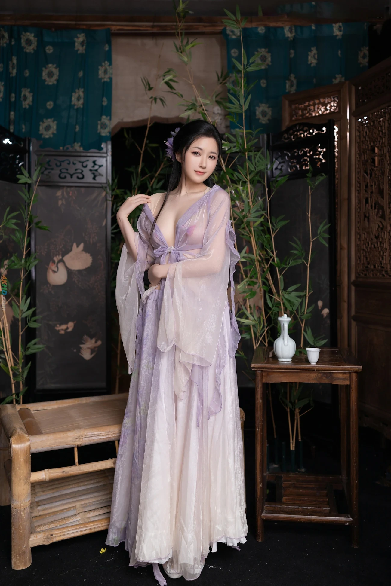 [NeiGouWuShuiYin] YuZiJiangFish - XiuRenWangMoTe HuDie — photo 14