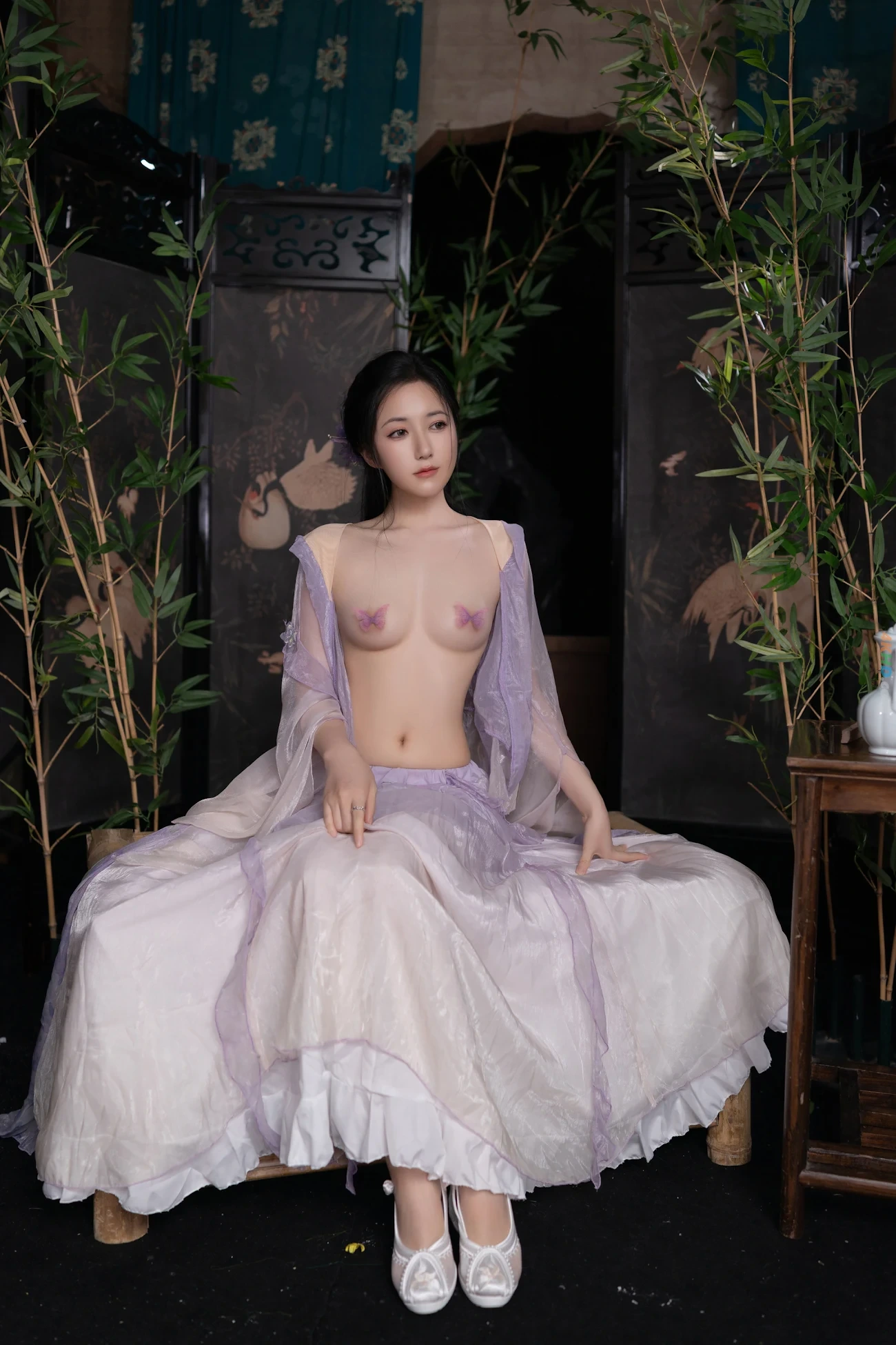 [NeiGouWuShuiYin] YuZiJiangFish - XiuRenWangMoTe HuDie — photo 17