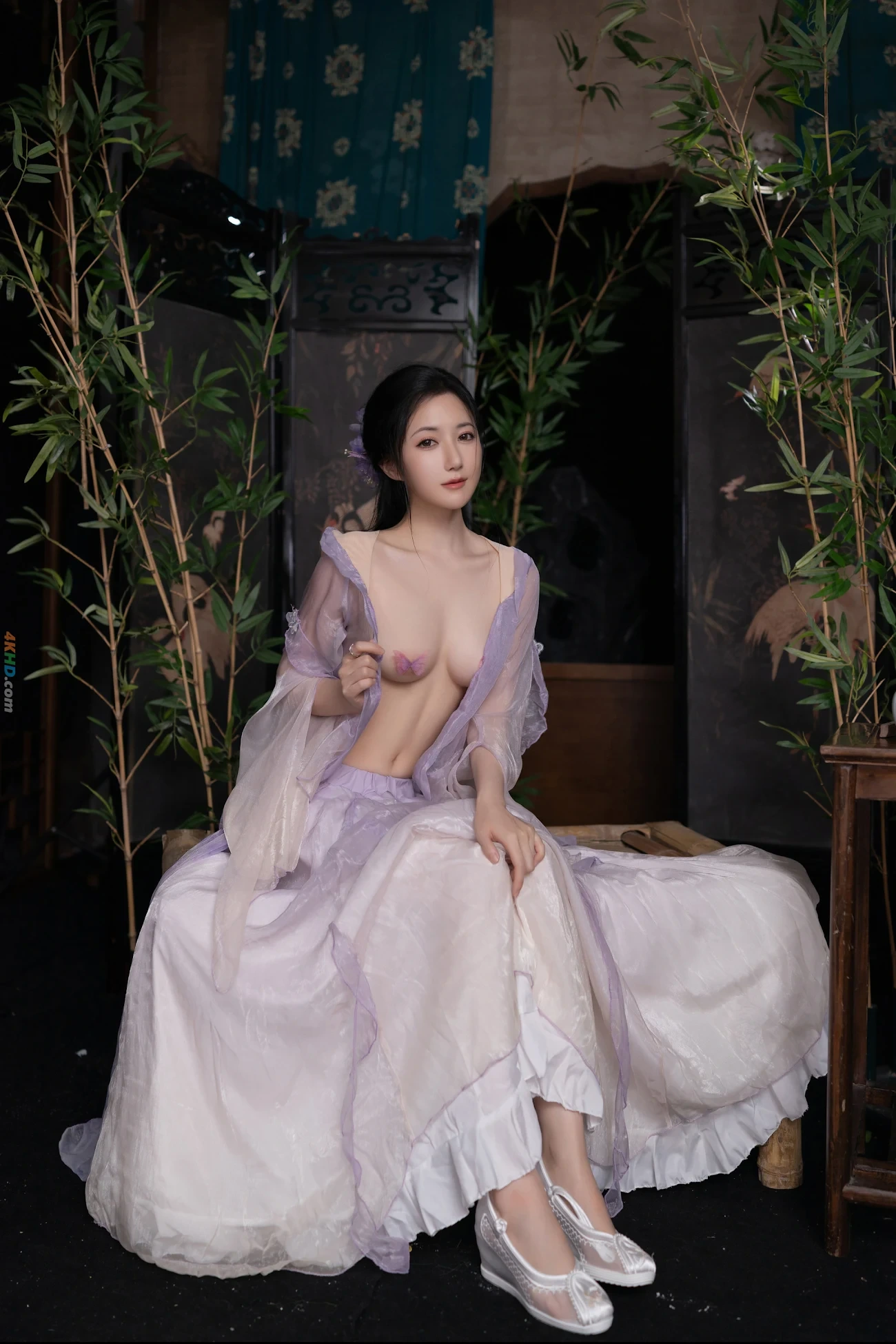 [NeiGouWuShuiYin] YuZiJiangFish - XiuRenWangMoTe HuDie — photo 18