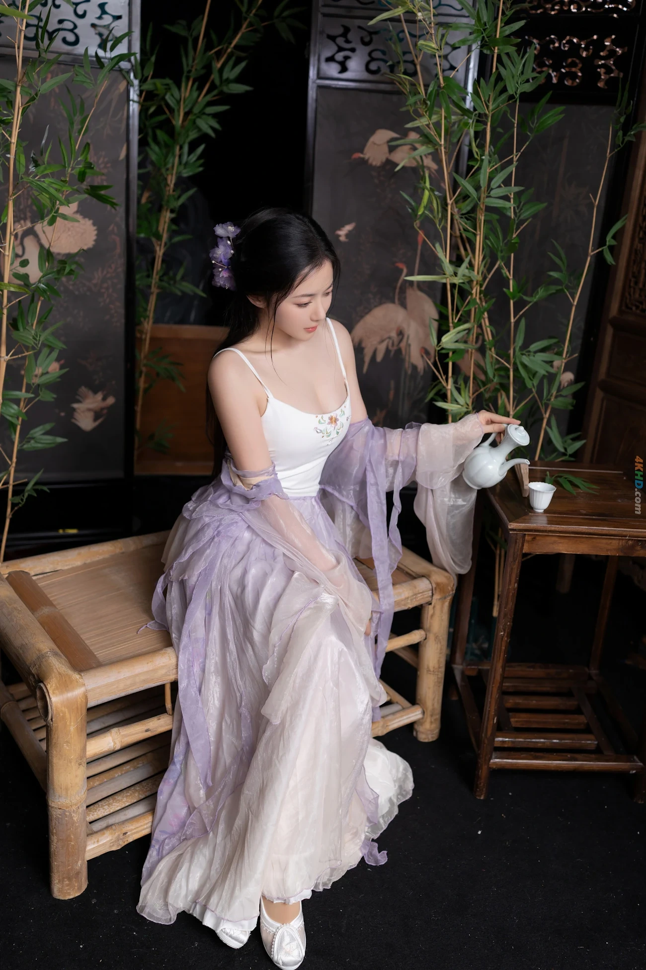 [NeiGouWuShuiYin] YuZiJiangFish - XiuRenWangMoTe HuDie — photo 27