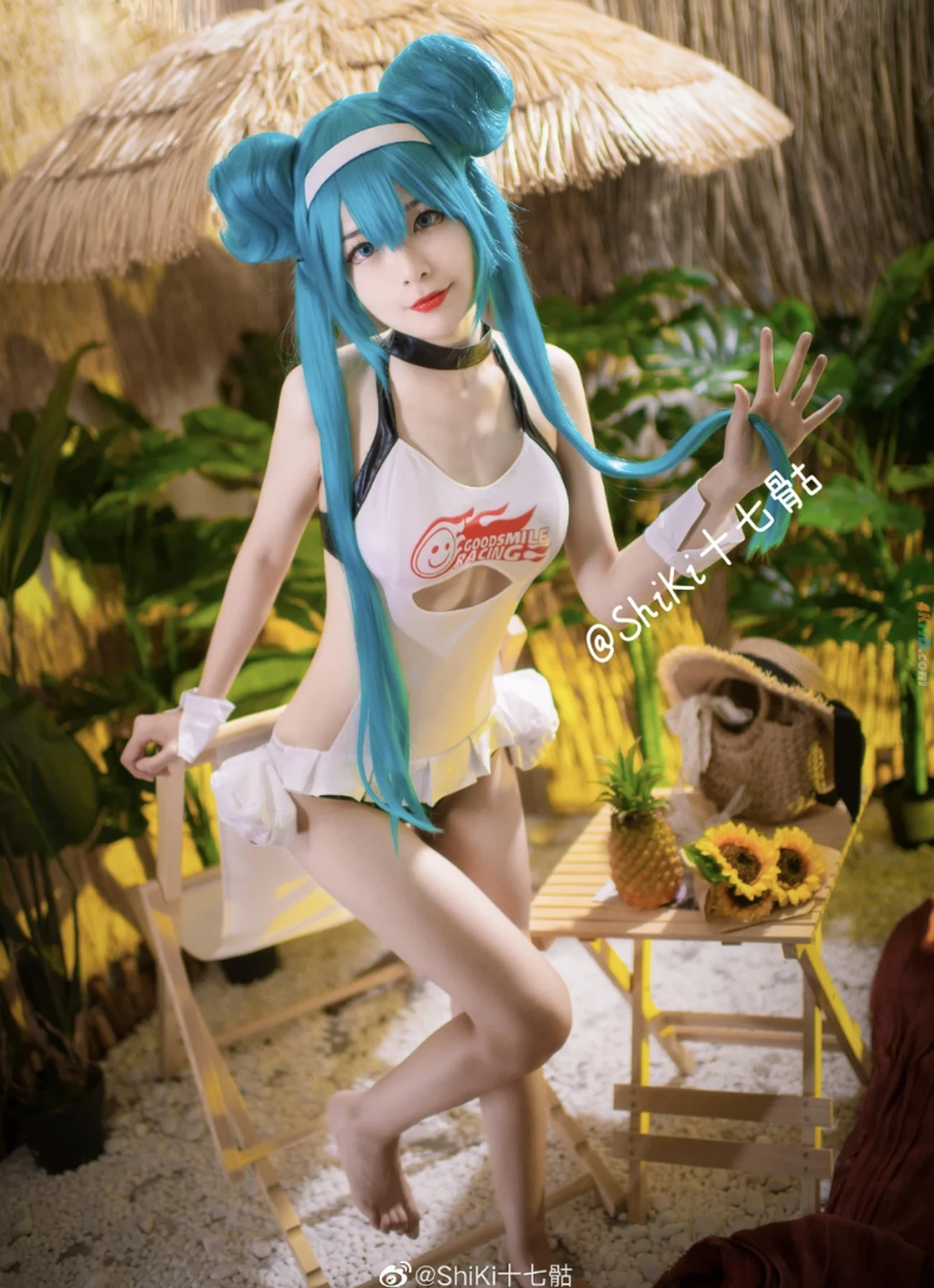 [shikiShiQiKu] ZhunBeiHaoYingJieHeiBaiQiLeMa,MIKU — photo 4