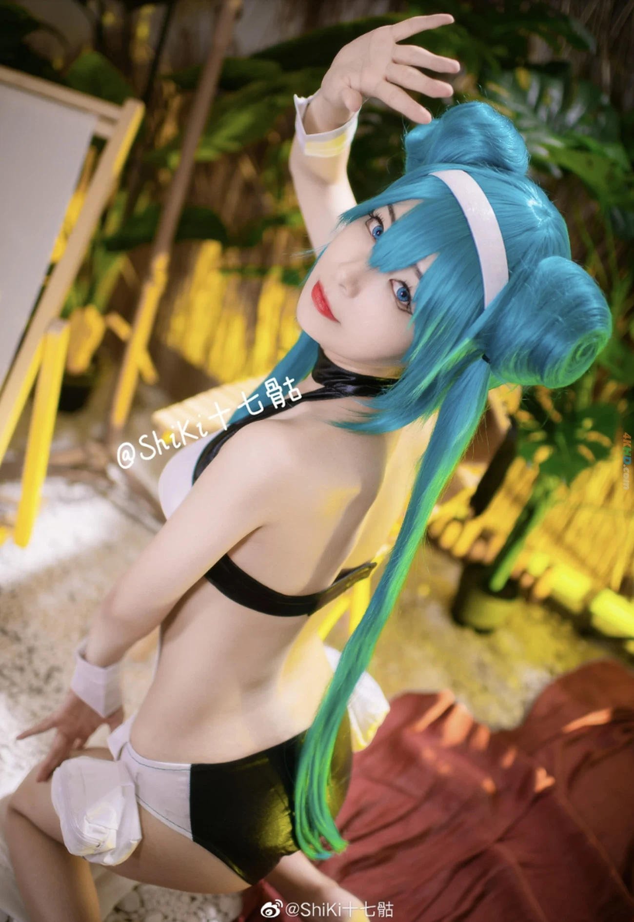 [shikiShiQiKu] ZhunBeiHaoYingJieHeiBaiQiLeMa,MIKU — photo 6