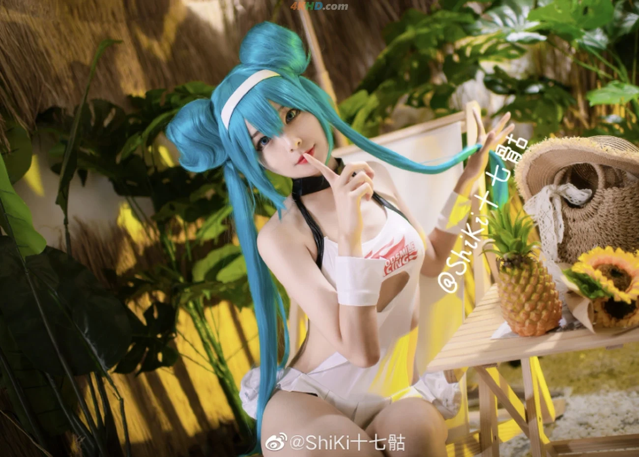 [shikiShiQiKu] ZhunBeiHaoYingJieHeiBaiQiLeMa,MIKU — photo 9