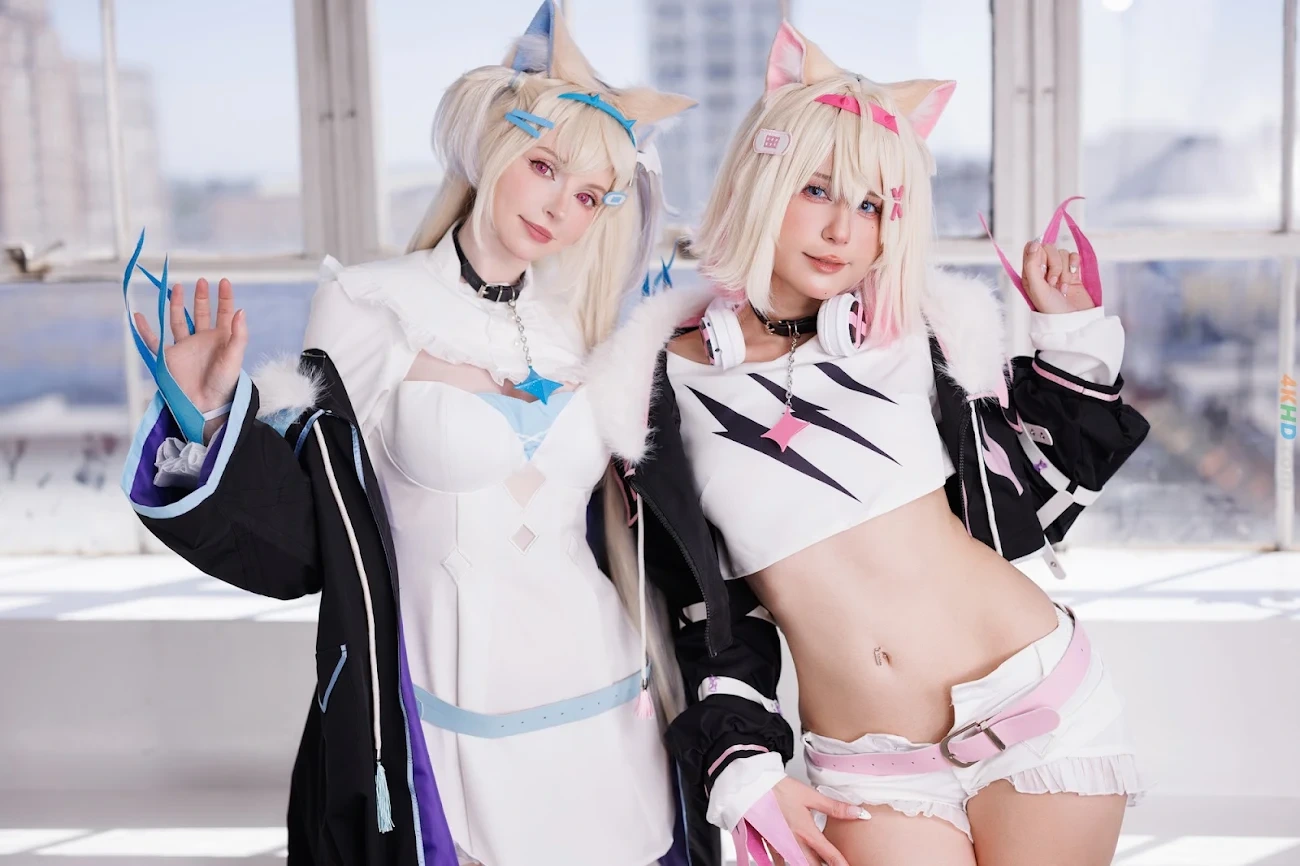 PeachMilky & Jean WanWan - Fuwawa Abbysgard & Mocco Abbysgard — photo 7