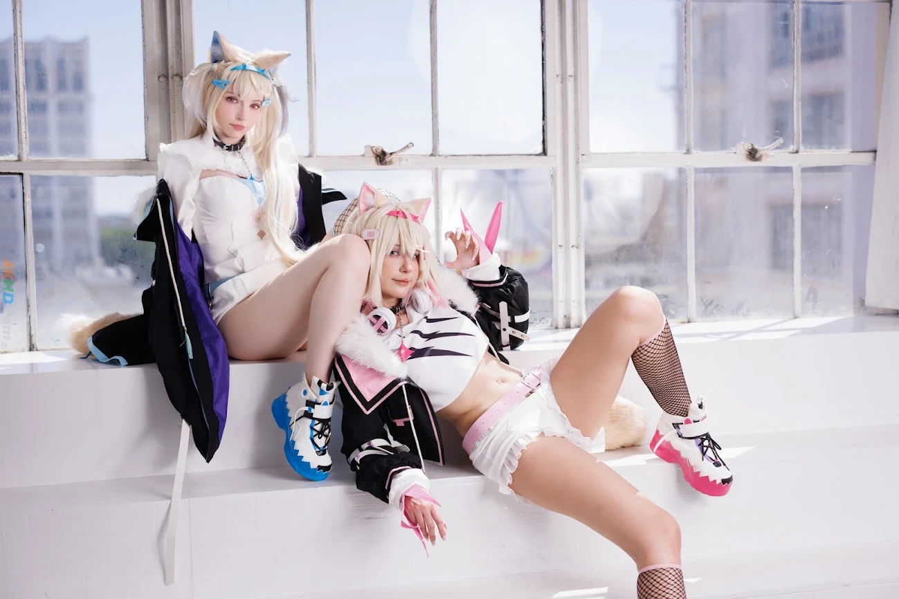 PeachMilky & Jean WanWan - Fuwawa Abbysgard & Mocco Abbysgard — photo 8