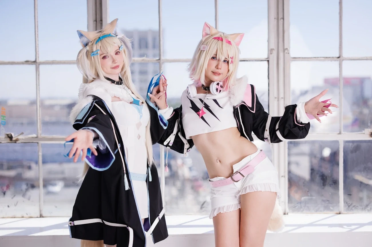 PeachMilky & Jean WanWan - Fuwawa Abbysgard & Mocco Abbysgard — photo 11