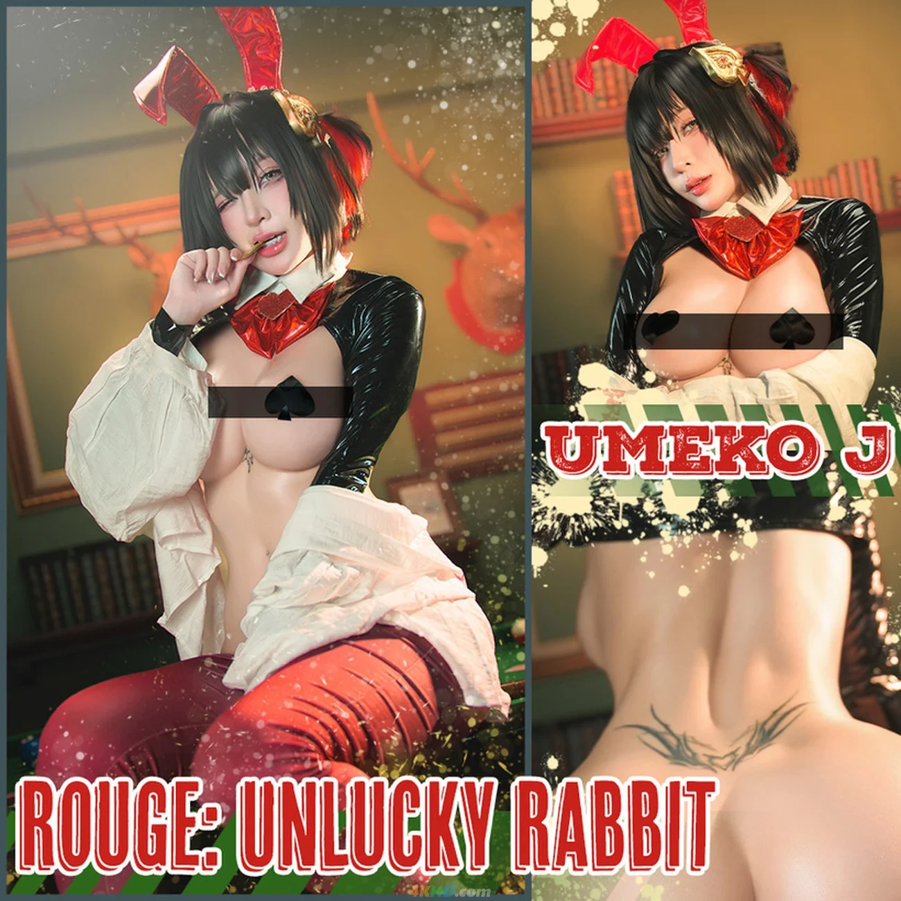 Umeko J - Rouge Unlucky Rabbit (NIKKE) — photo 1