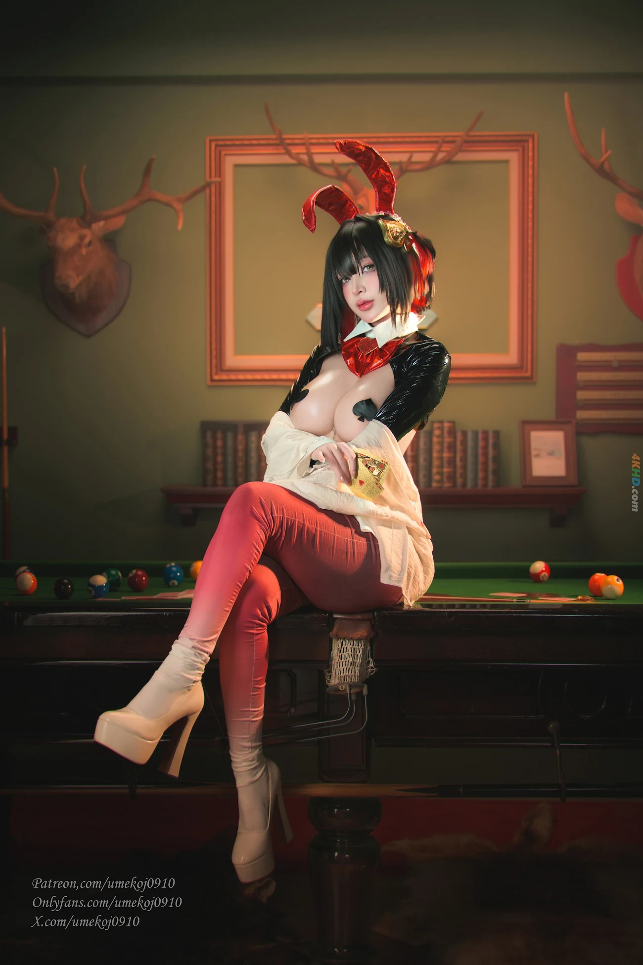 Umeko J - Rouge Unlucky Rabbit (NIKKE) — photo 11