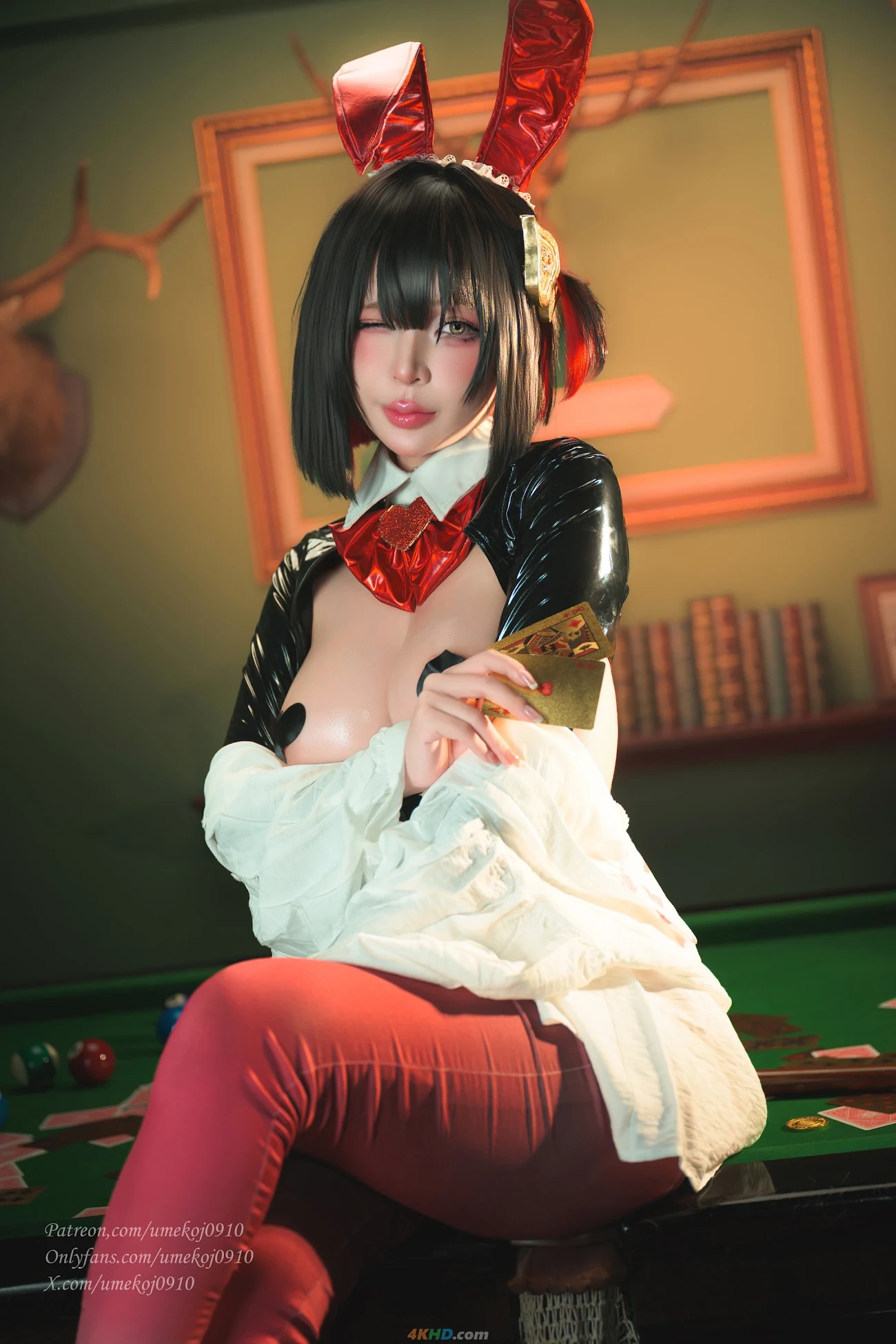 Umeko J - Rouge Unlucky Rabbit (NIKKE) — photo 12