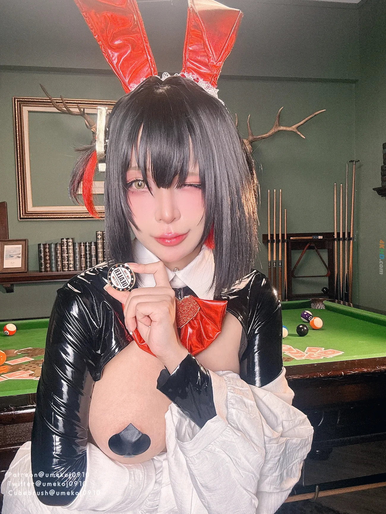 Umeko J - Rouge Unlucky Rabbit (NIKKE) — photo 57
