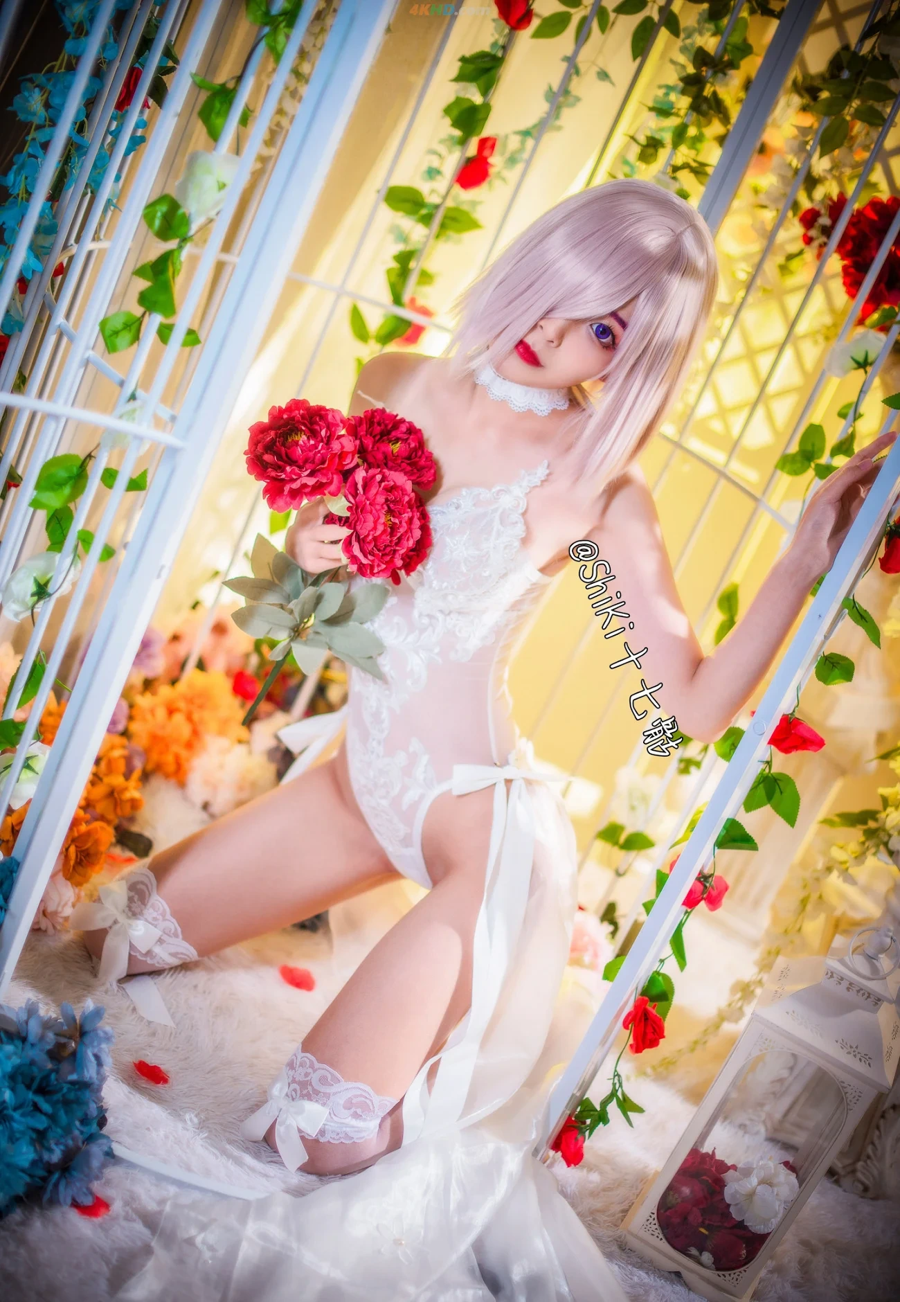 [shikiShiQiKu] JuGaoLinXiaDeDingZheNi!MaXiu-JiLieLaiTecosplay — photo 4