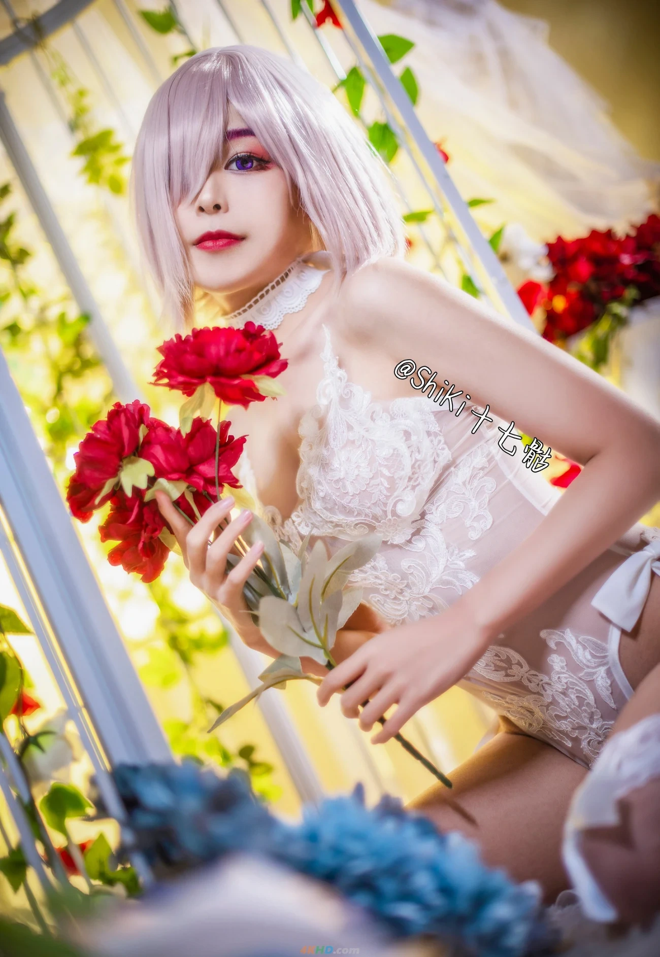 [shikiShiQiKu] JuGaoLinXiaDeDingZheNi!MaXiu-JiLieLaiTecosplay — photo 9