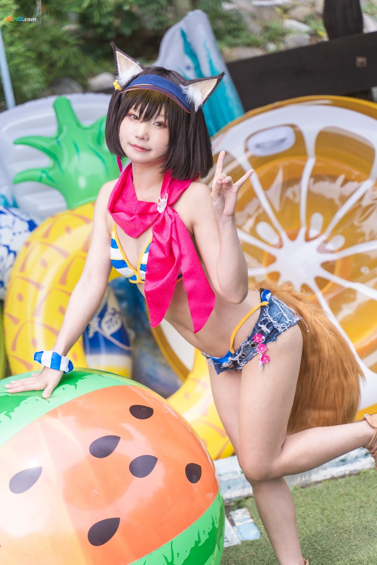 Kurumi - Izuna swimsuit — photo 1