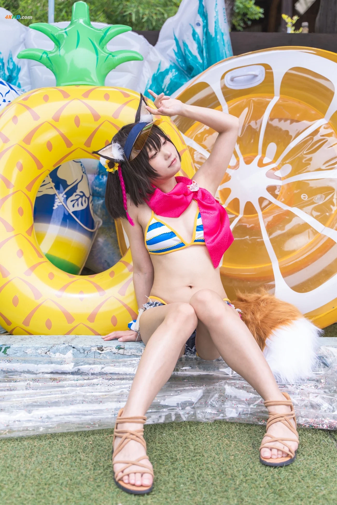 Kurumi - Izuna swimsuit — photo 4