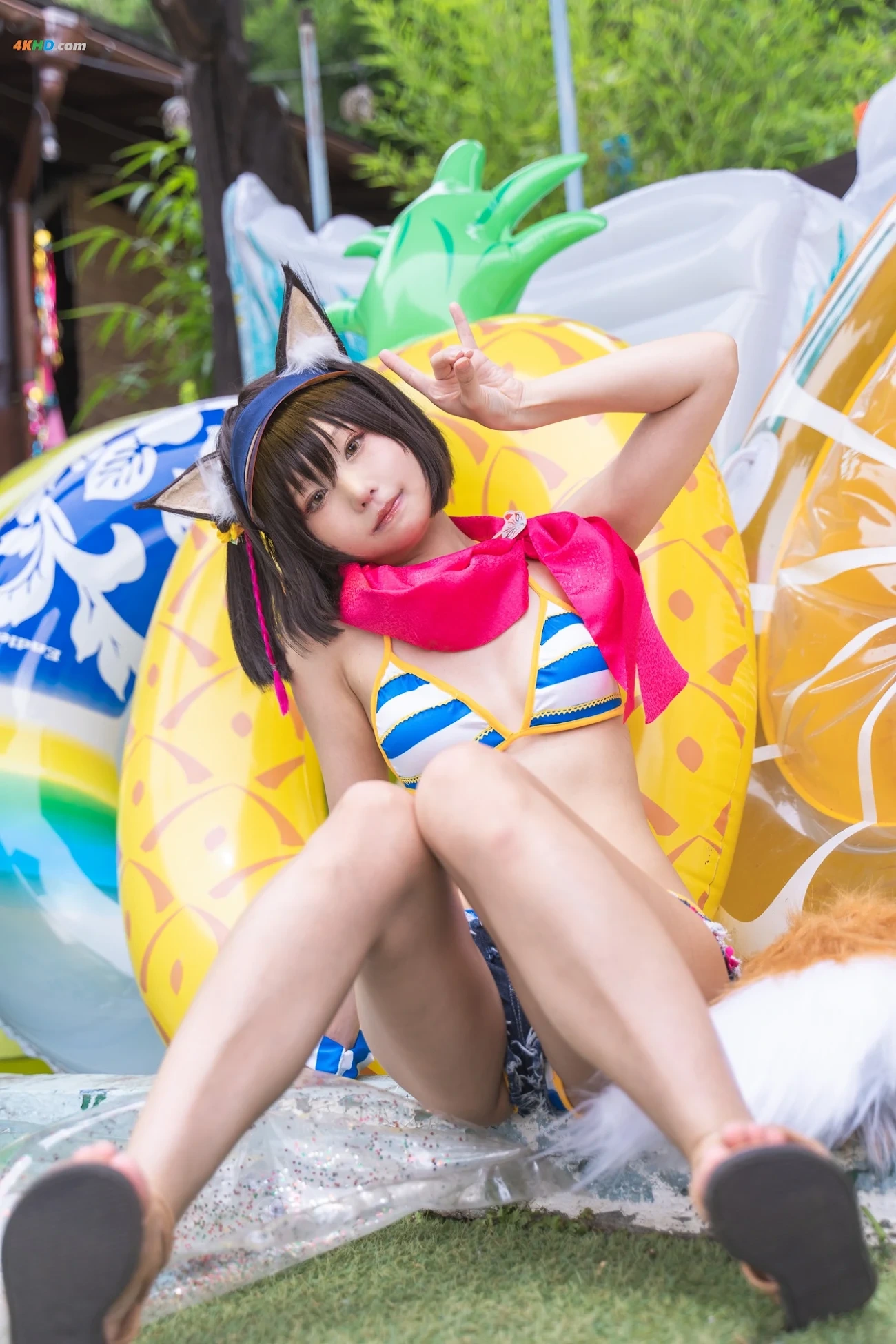 Kurumi - Izuna swimsuit — photo 6