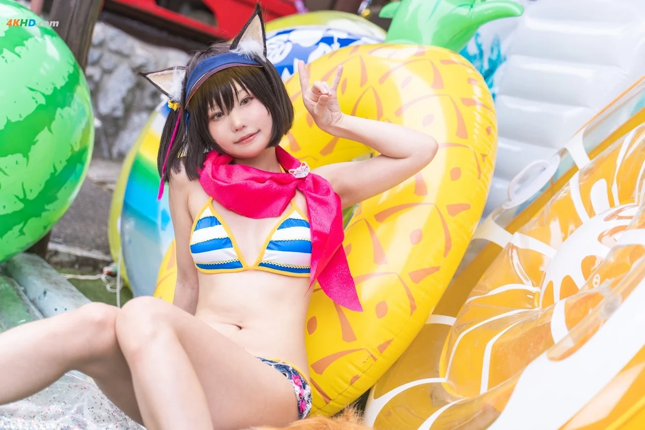 Kurumi - Izuna swimsuit — photo 8
