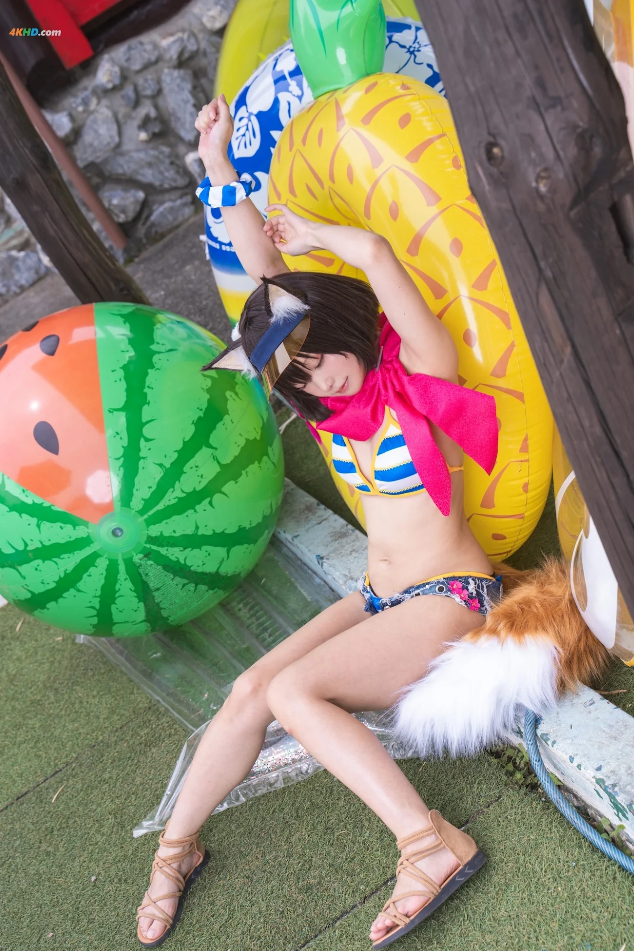 Kurumi - Izuna swimsuit — photo 15