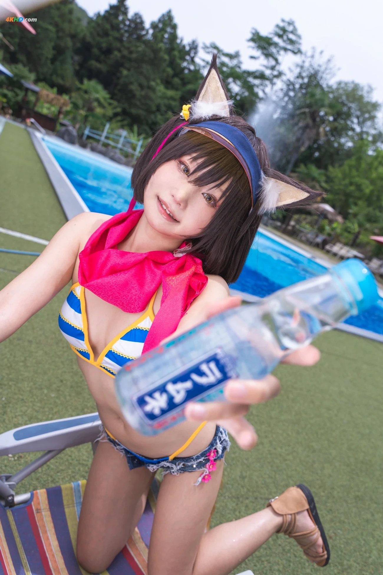 Kurumi - Izuna swimsuit — photo 24