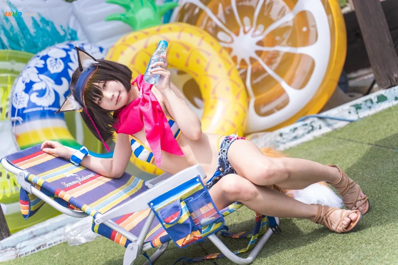 Kurumi - Izuna swimsuit — photo 26