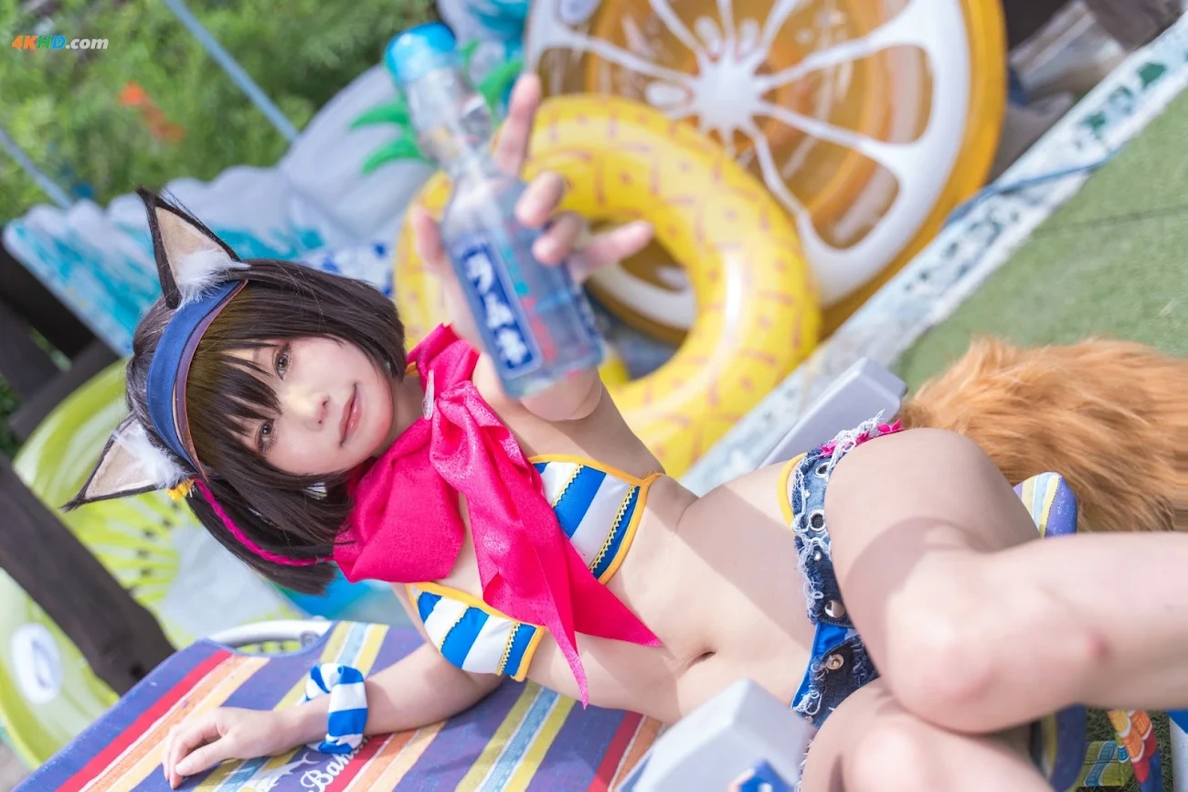 Kurumi - Izuna swimsuit — photo 29