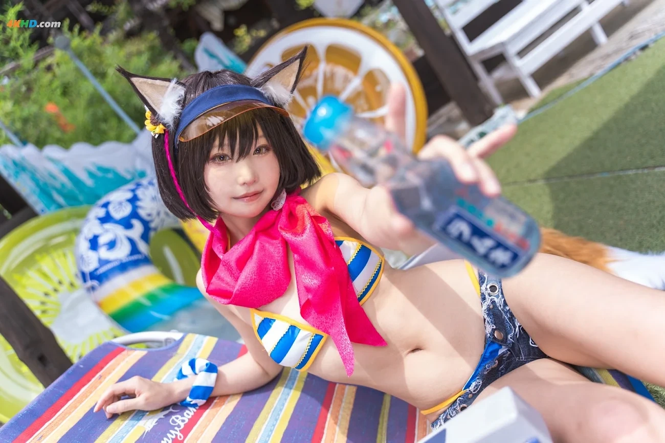 Kurumi - Izuna swimsuit — photo 30