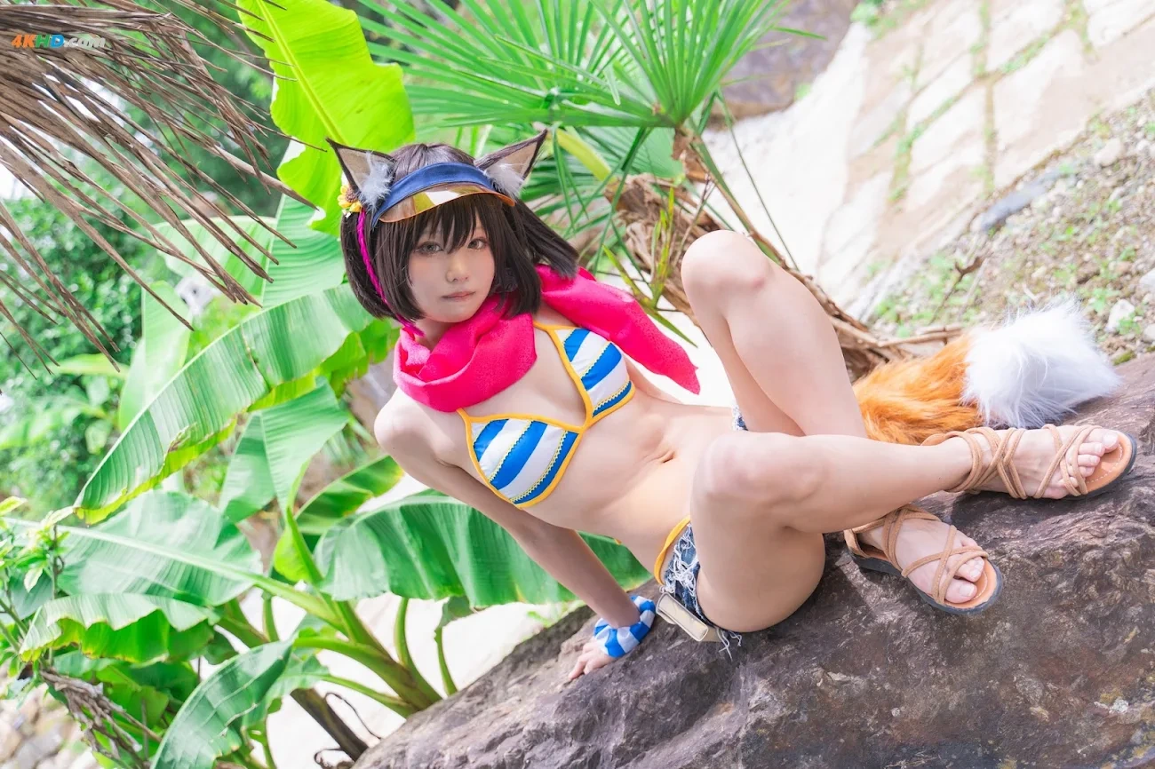 Kurumi - Izuna swimsuit — photo 36