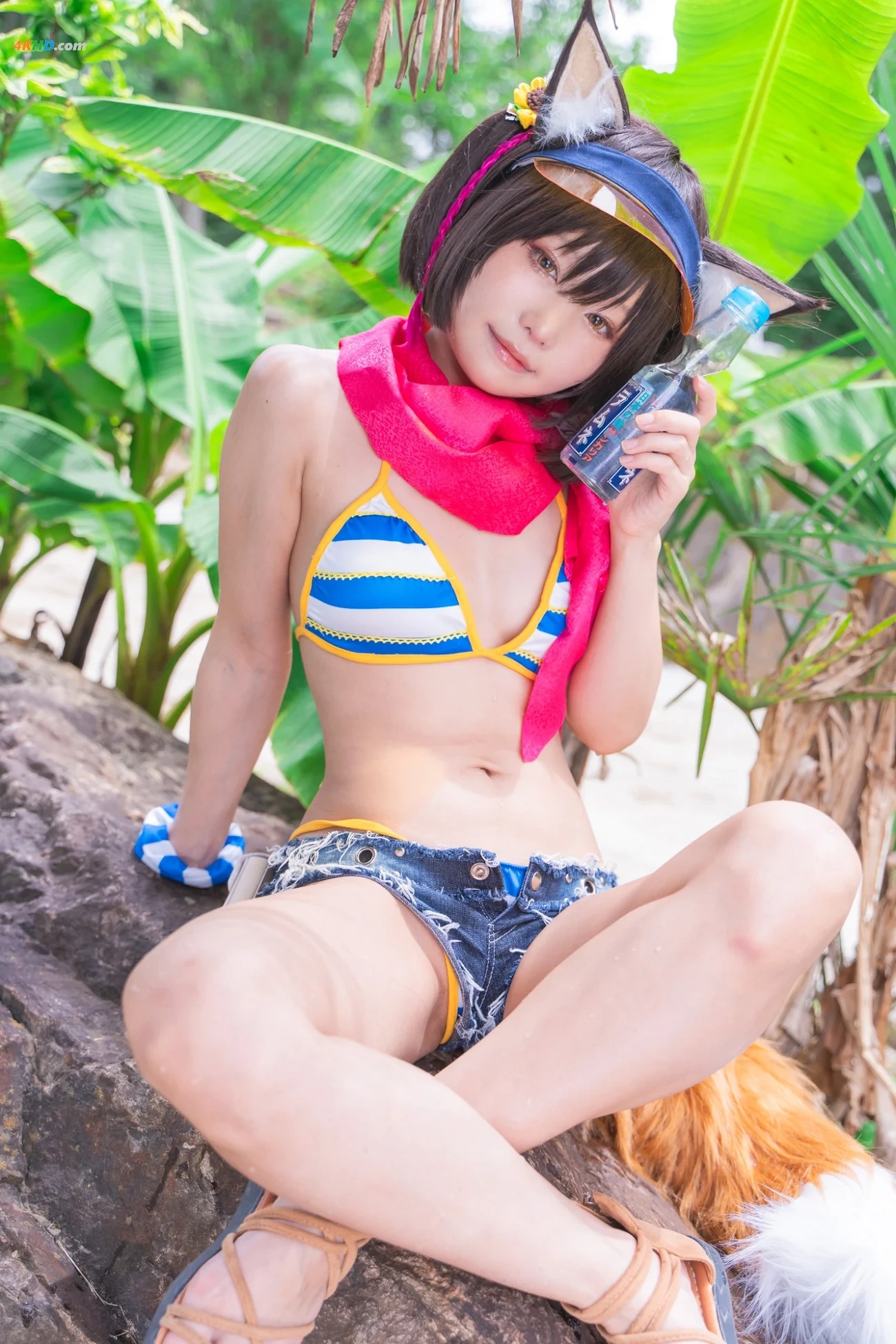 Kurumi - Izuna swimsuit — photo 40