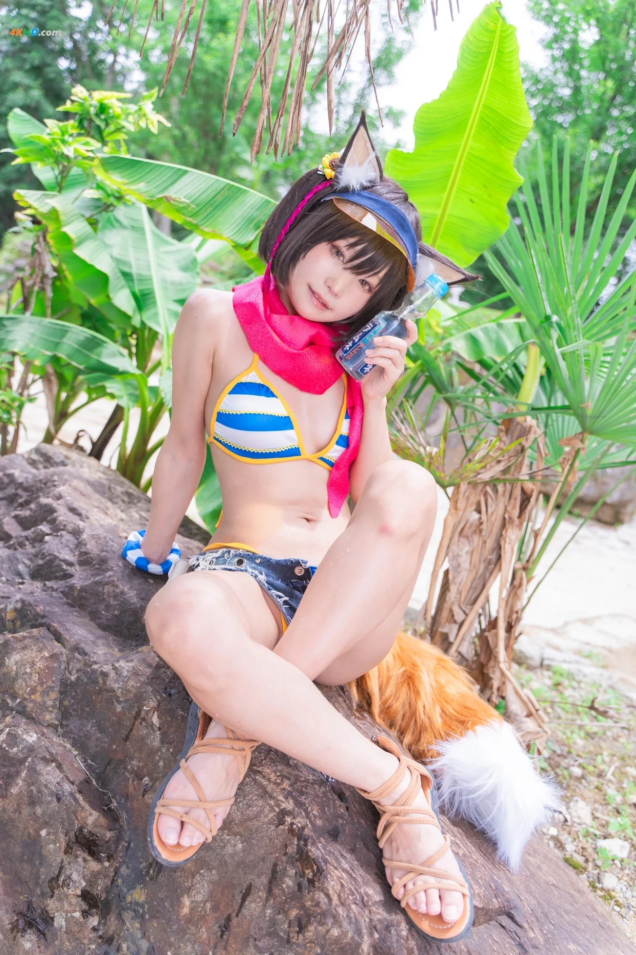 Kurumi - Izuna swimsuit — photo 41