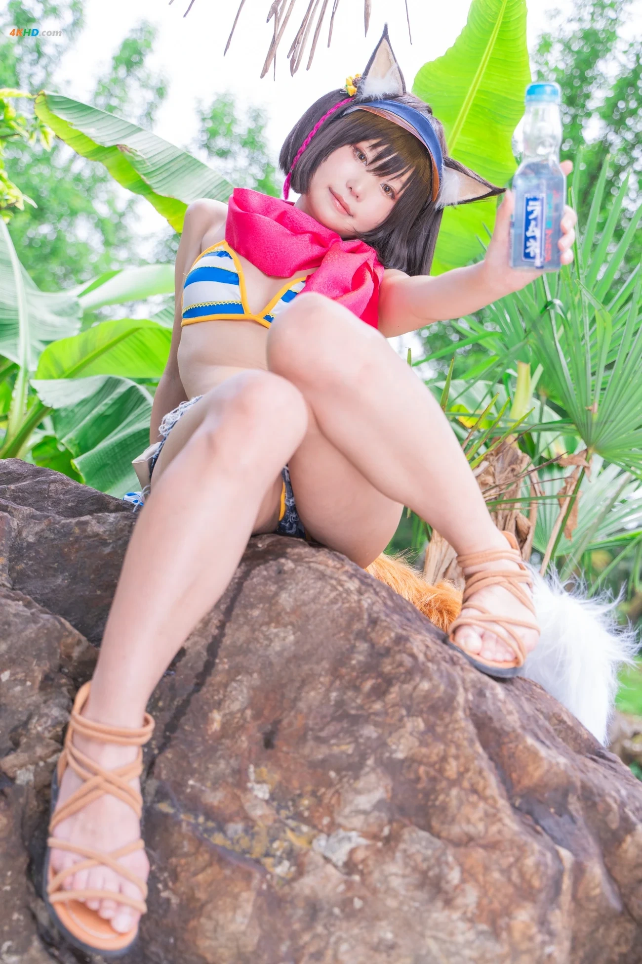 Kurumi - Izuna swimsuit — photo 46
