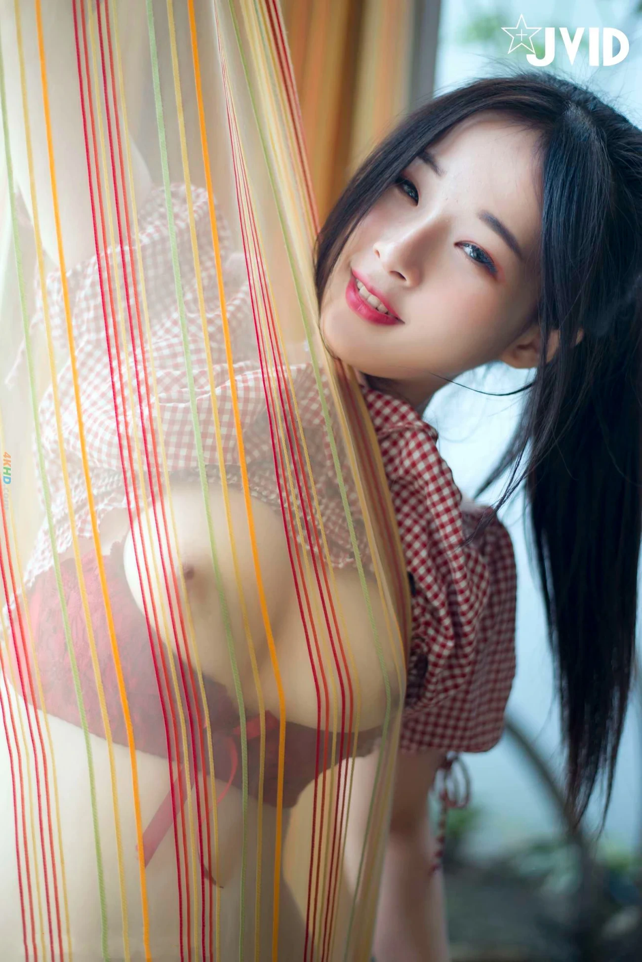 JVID NO.1285 JieMi Juice KuaiDiFuWuYuan — photo 44