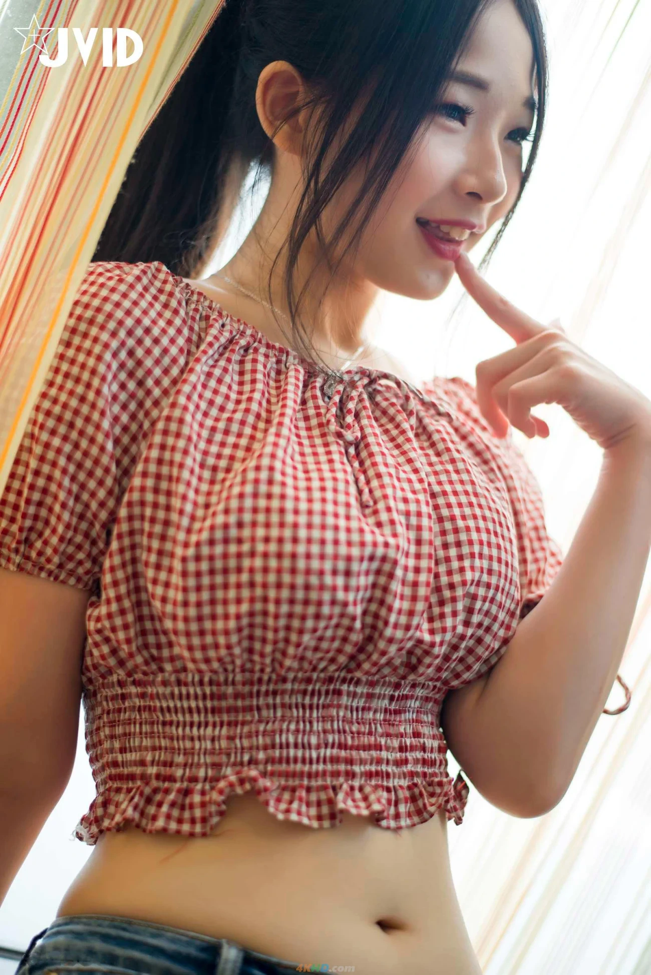 JVID NO.1285 JieMi Juice KuaiDiFuWuYuan — photo 47