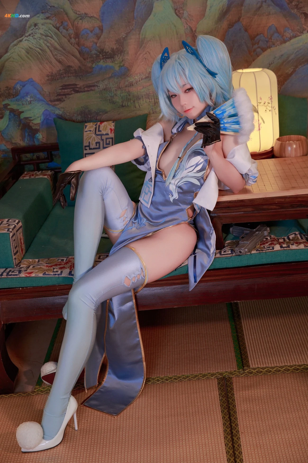 G44BuHuiShouShang pa15QiPao CuiQueMei — photo 3
