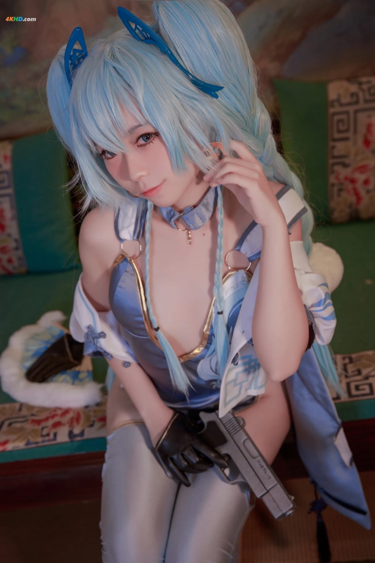 G44BuHuiShouShang pa15QiPao CuiQueMei — photo 5