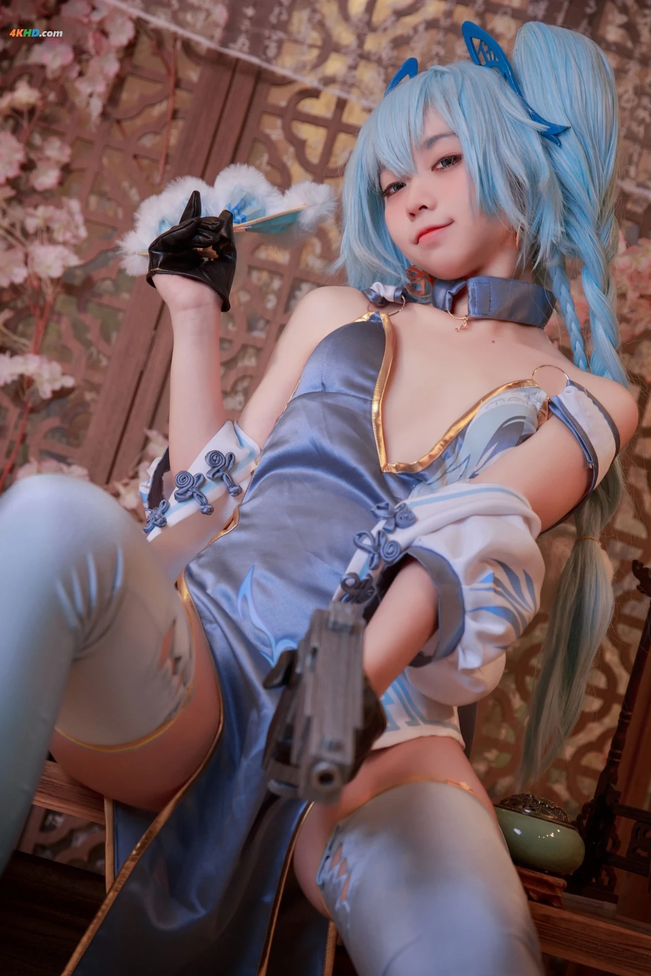 G44BuHuiShouShang pa15QiPao CuiQueMei — photo 15