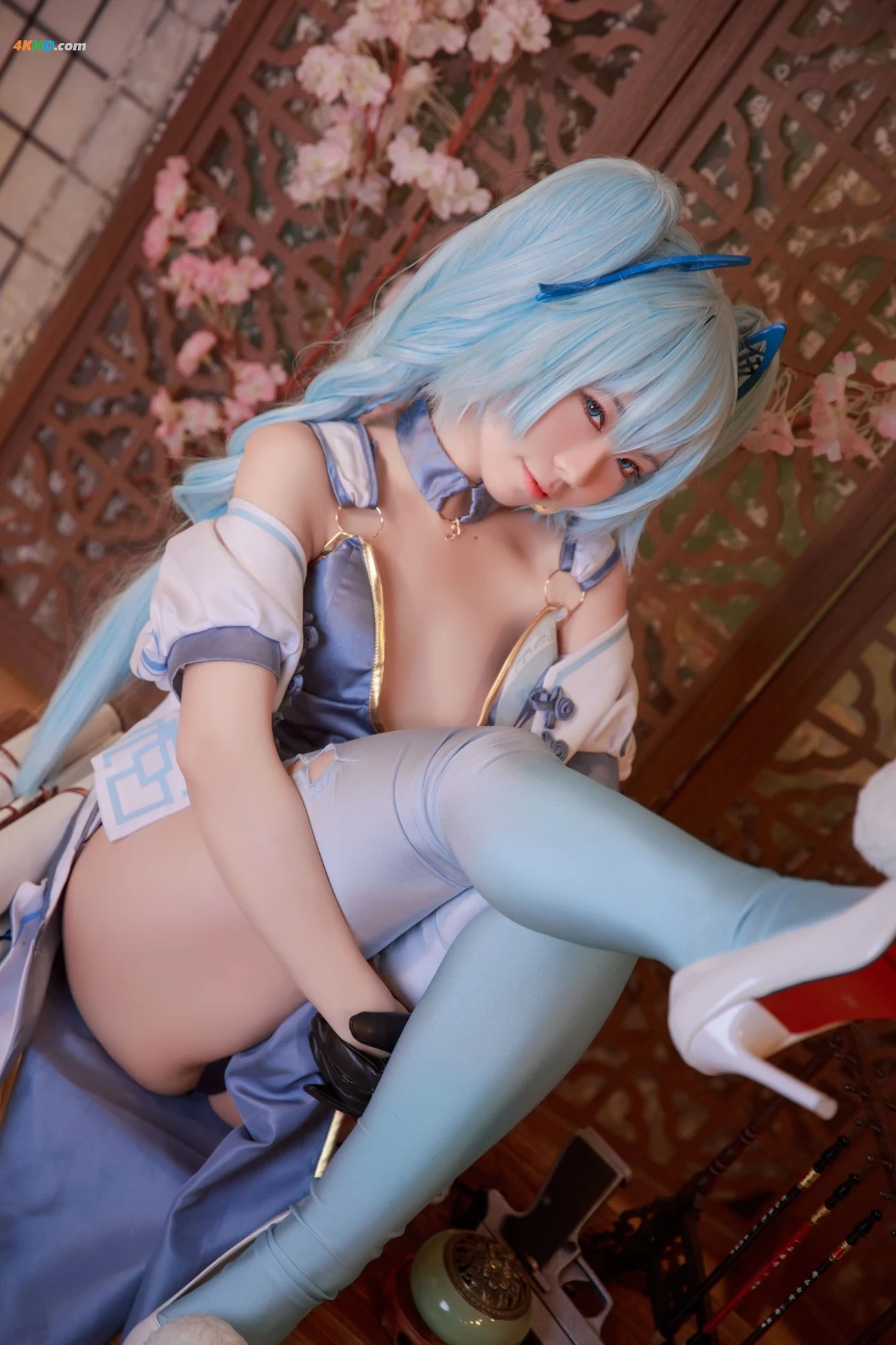 G44BuHuiShouShang pa15QiPao CuiQueMei — photo 16